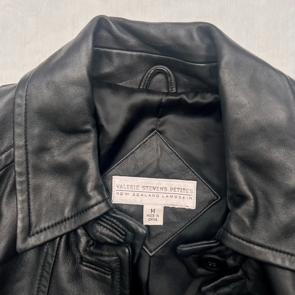 Long Leather Jacket - Picture 4 of 4